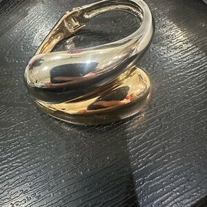 Elegant Gold and Silver Women's Bracelet